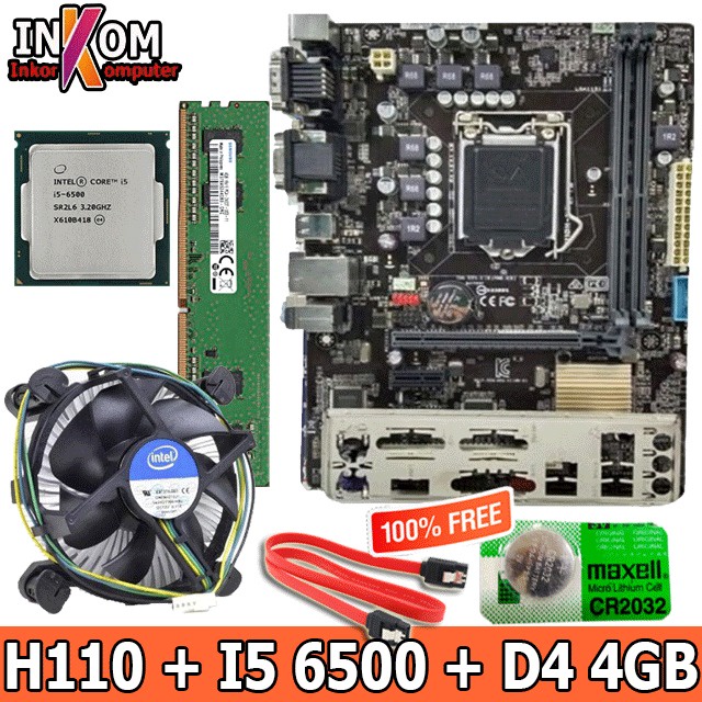 Motherboard Mainboard Mobo Intel LGA Socket 1151 H110 ASUS