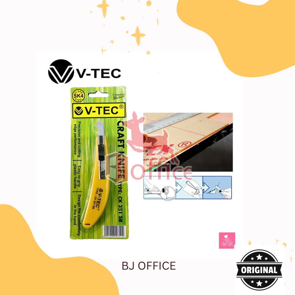 

V-TEC Craft Knife Cutter Acrylic CK 351 SB