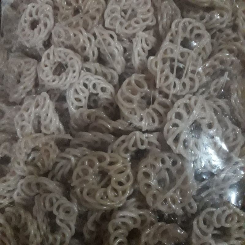 

KERUPUK MAWAR BESAR PUTIH MERK TANGAN MAS REPACK 1 KG