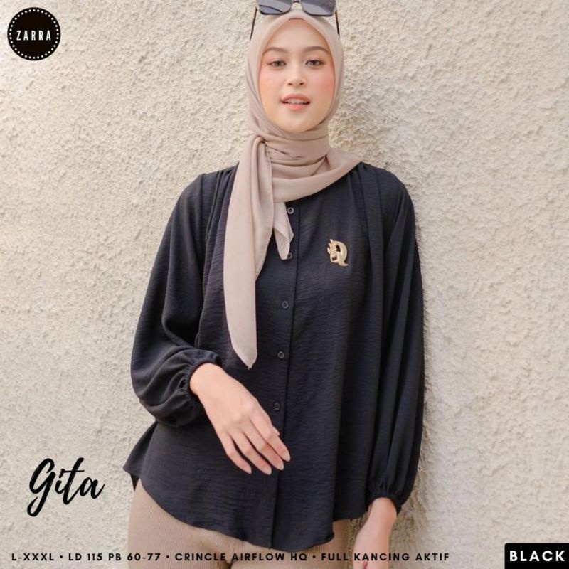 (BISA COD) GITA  BLOUSE WANITA ORIGINAL PRODUK TERBARU