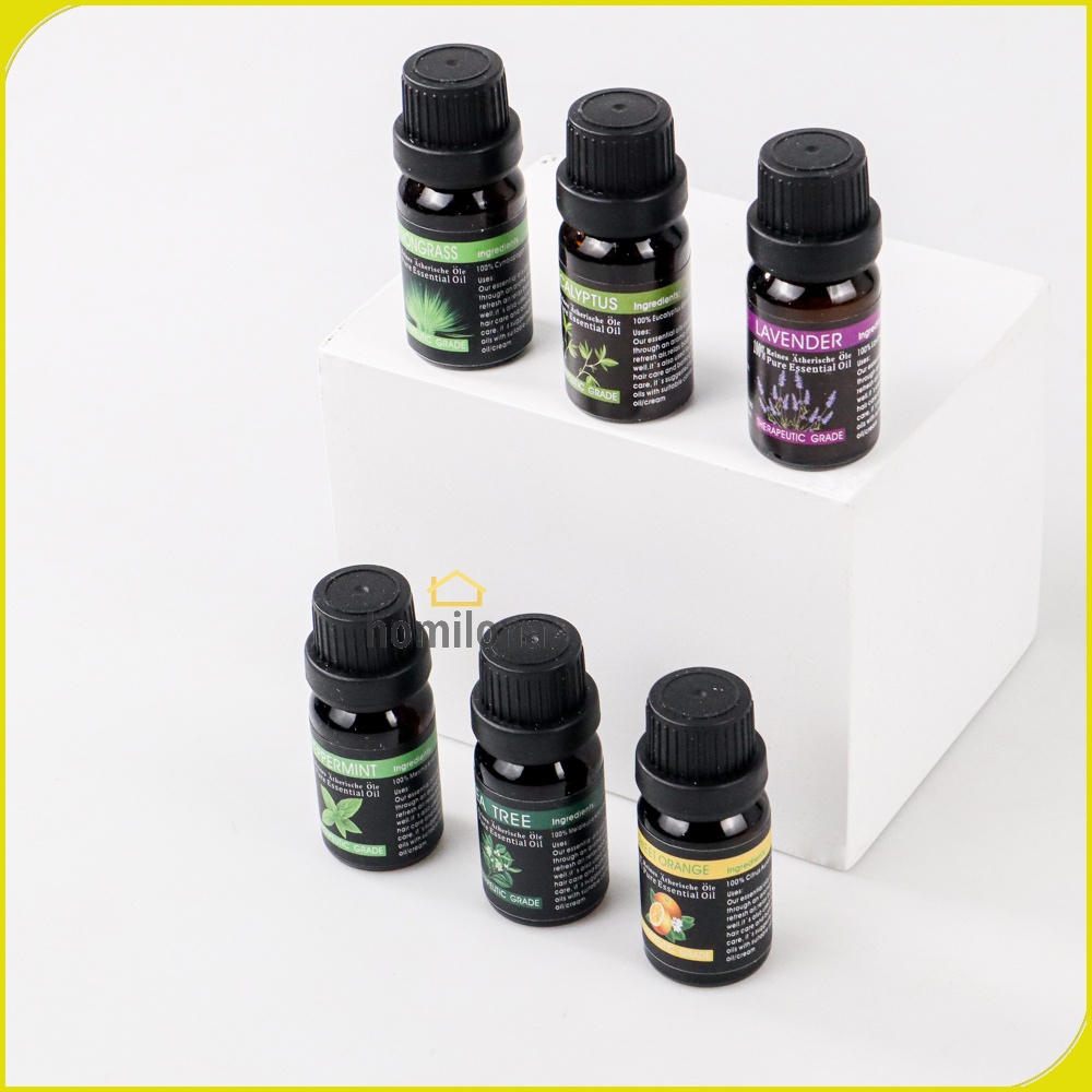 Pure Essential Fragrance Oils Minyak Aromatherapy Diffusers 10ml 6 PCS Gzoliya YLS20