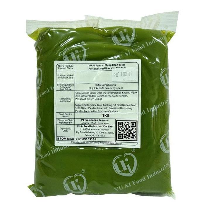 

Order--yu ai selai kacang hijau pandan kemas plastik 250gr