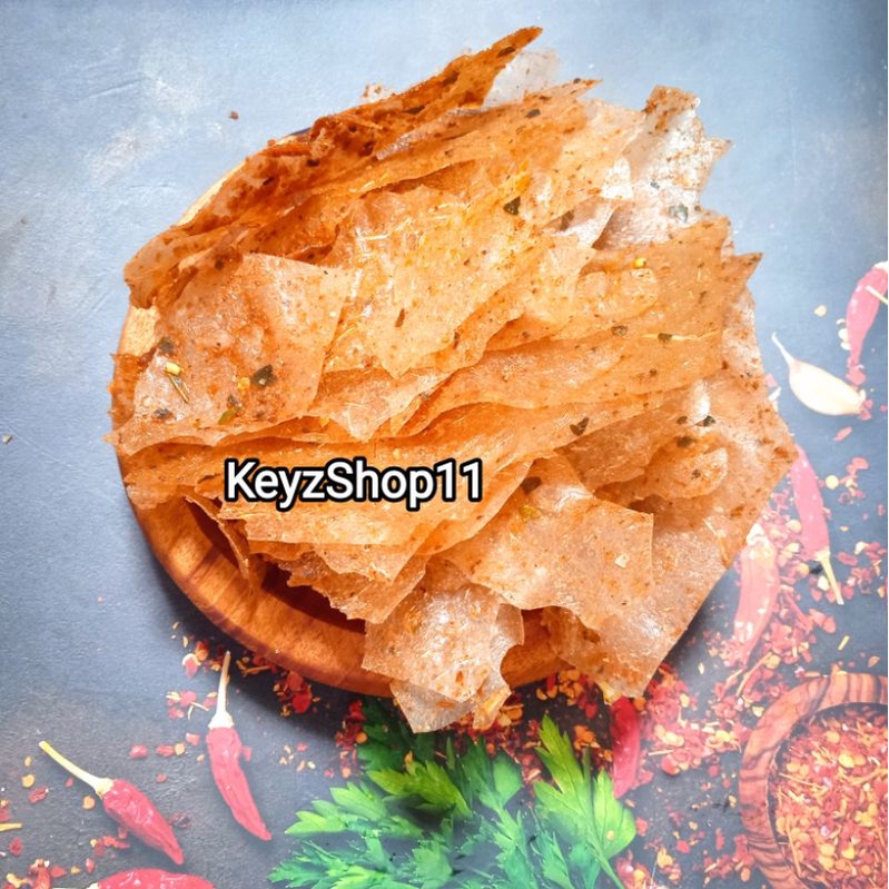 

keripik kaca pedas & asin gurih kriuk