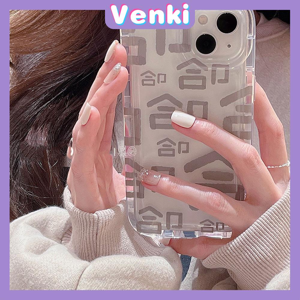 Case For iPhone 14 Pro Max TPU Soft Jelly Airbag Case Full Screen Characters Case Camera Protection Shockproof For iPhone 14 13 12 11 Plus Pro Max 7 Plus X XR