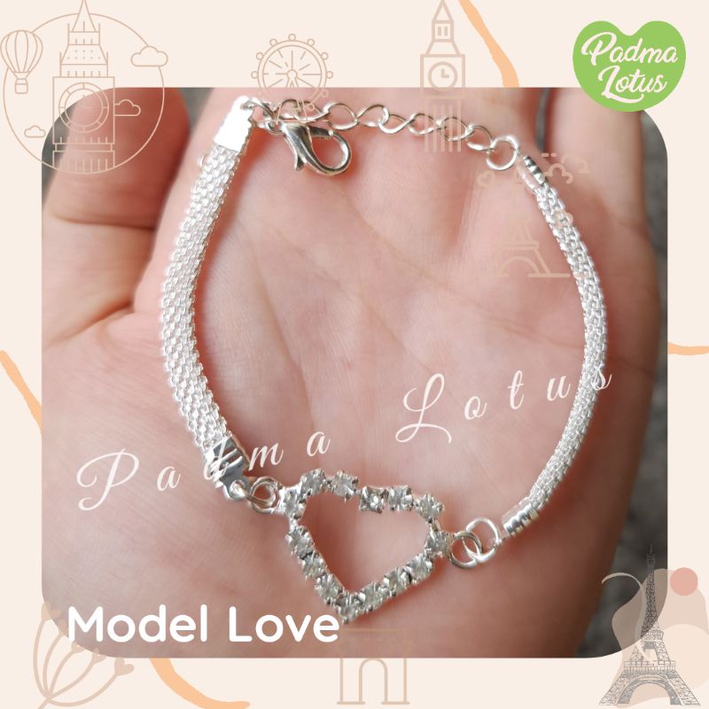 Gelang tangan Silver