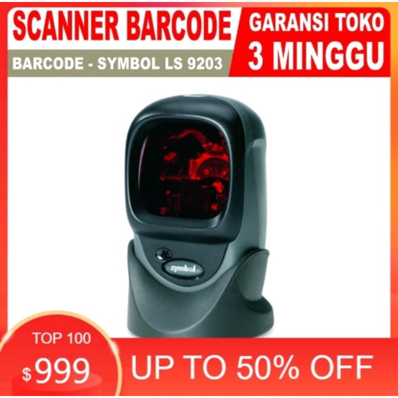 Scanner Barcode  Symbol LS9203 BEKAS MULUS RAV SOLUTION