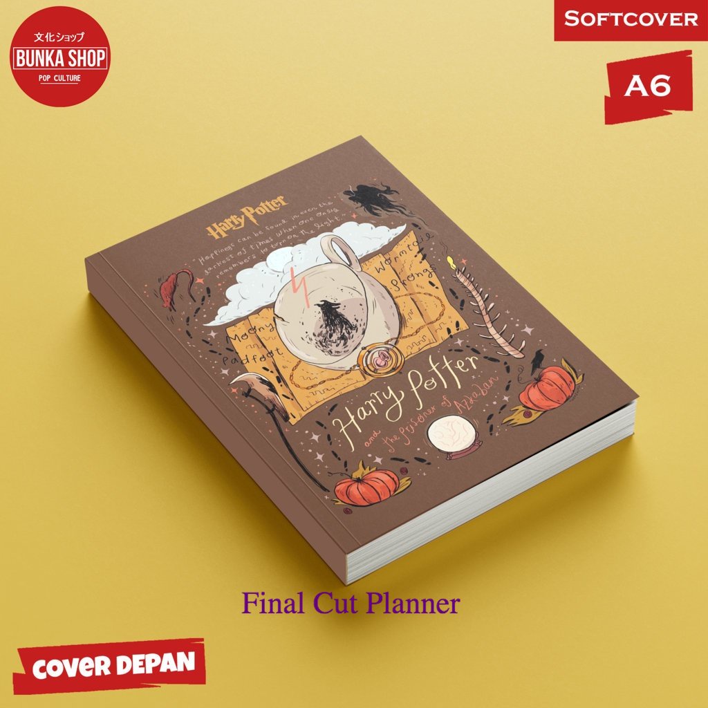 

Pocket Note Harry Potters and the prisoner azkaban 2 Softcover A 6 Buku Tulis Catatan Notes Agenda Planner Jurnal