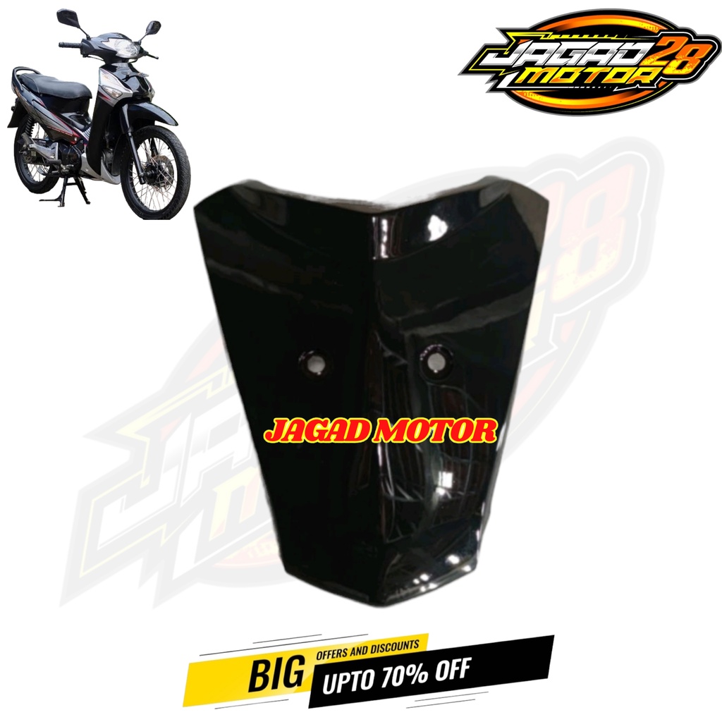 Tameng Depan Supra X 125 Lama 2005-2007 Hitam / Dasi Depan Supra X 125 Lama 2005-2007 Hitam / Dasi Tameng Panel Dada Body Depan Honda Supra X 125 Lama 2005-2007 Hitam