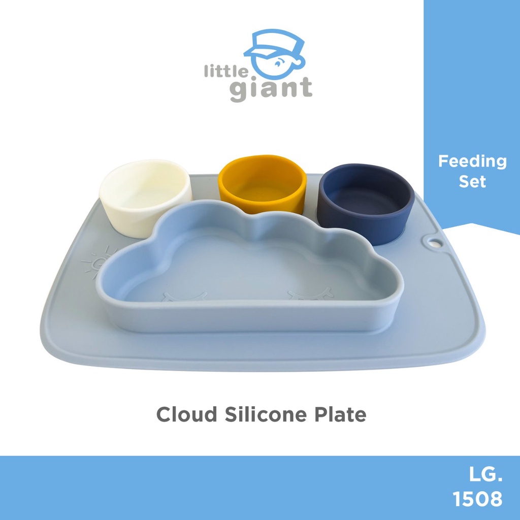 Little Giant Cloud Silicone Plate