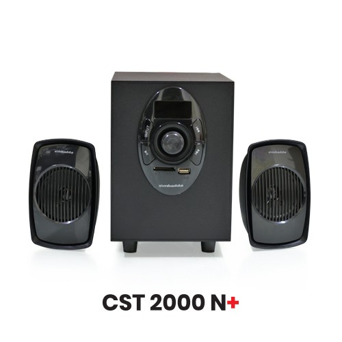 Speaker MURAH Original RUMAH KANTOR Simbadda Music Player CST 2000 N+ Bluetooth Komputer Speaker Bluetooth Simbadda CST 2000N+ - Subwoofer Bass Music Player New Design Simbadda CST 2000 N+ 2000N 2000N+ | 2100 2100N 2100N+ Bluetooth USB AUX FM RADIO