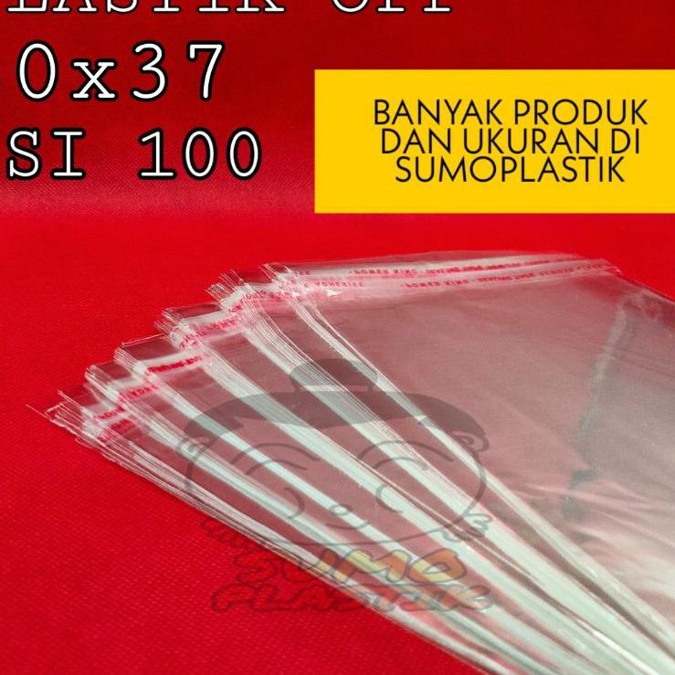 

Garansi Aman opp plastik/plastik kaca lem 30x37(isi 100 lembar)