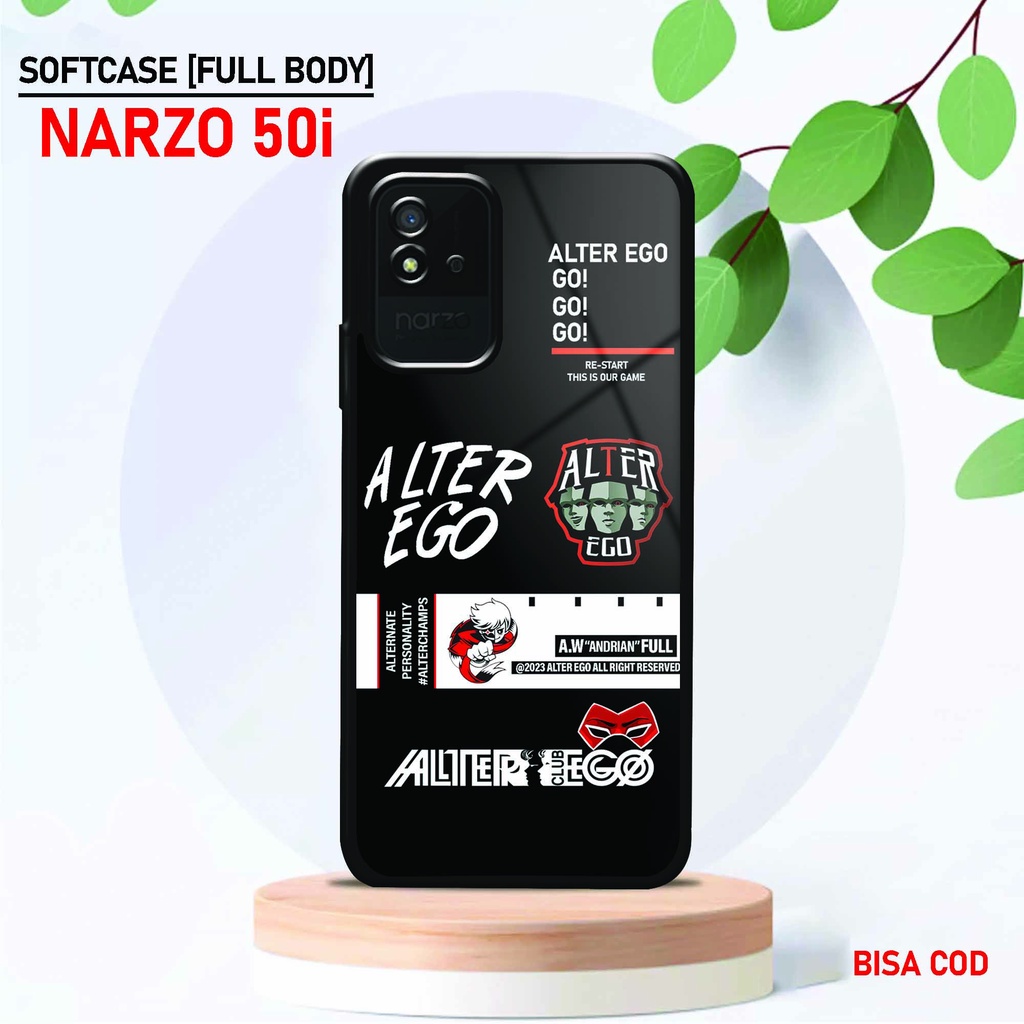 Kesing Realme Narzo 50i - Hardcase Glossy Realme - Softcase Glossy Realme - [K-44] - Pelindung Body 