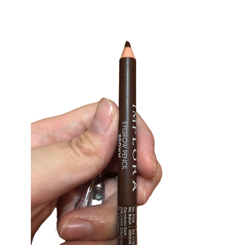[DEASTORE] IMPLORA EYEBROW PENSIL 2.5 GRAM - SOFT BROW - PENSIL ALIS IMPLORA - PENCIL ALIS SERUT RAUT