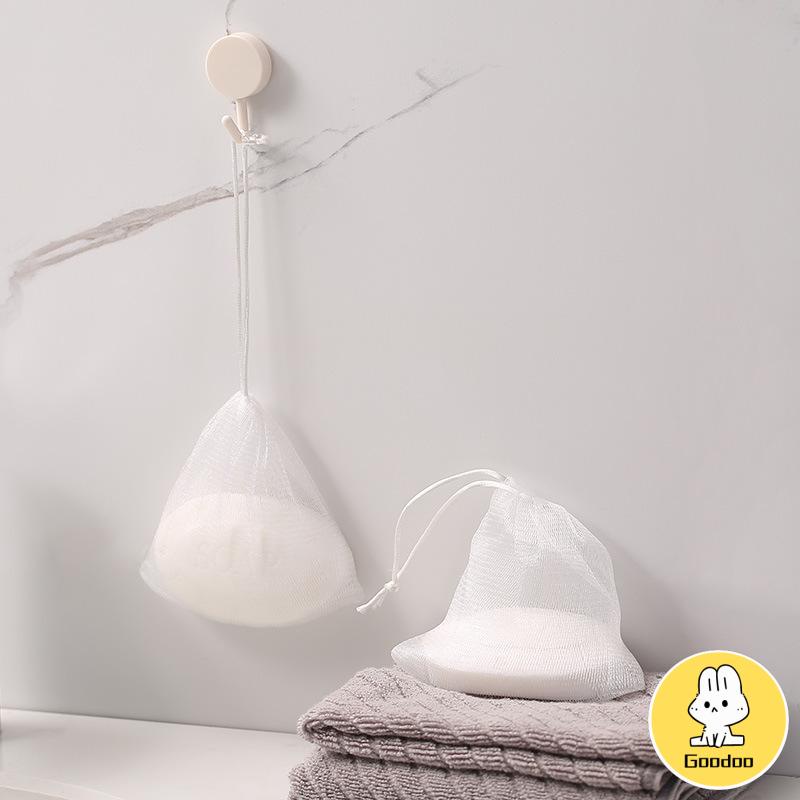 Foaming Mesh Pembersih Wajah Cleansing Mesh Handmade Soap Mesh Bag -Doo