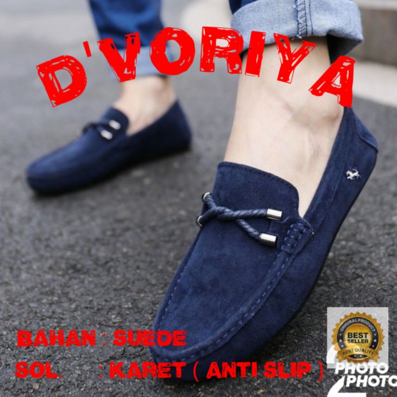 sepatu casual pria/ sepatu slipon/ sepatu slip on pria/ sepatu loafer/ sepatu santai pria wanita / sepatu murah moccasin