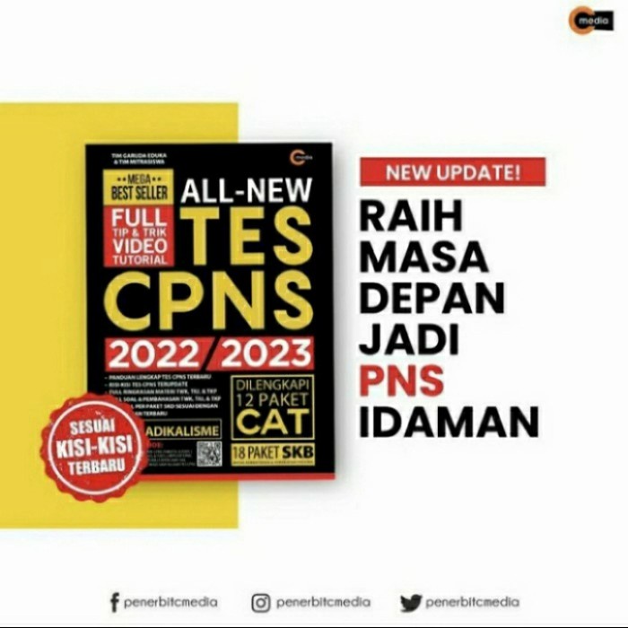 

✨COD✨ Buku ALL NEW TES CPNS 2021/2022, the king best seller - tahun 2022-2023