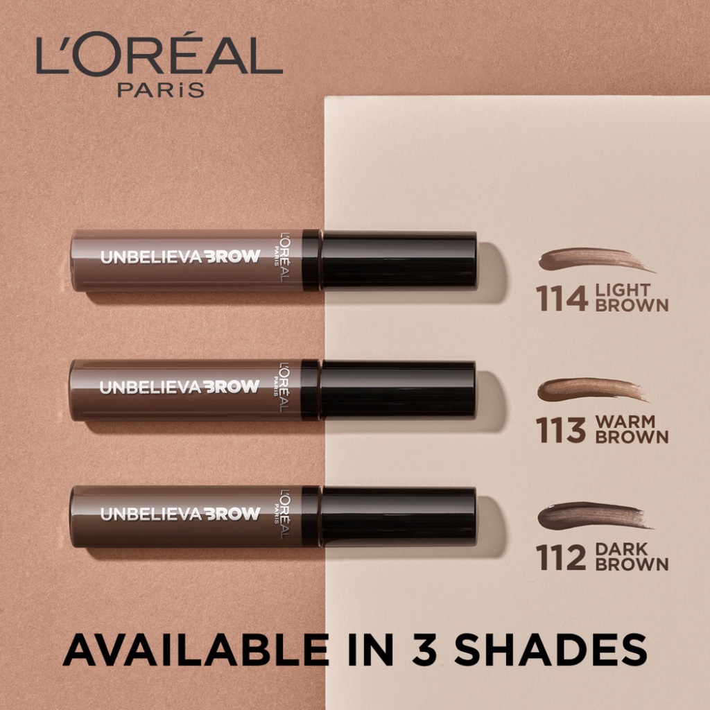 L'OREAL UNBELIEVA BROW LONGWEAR BROW GEL 8ML