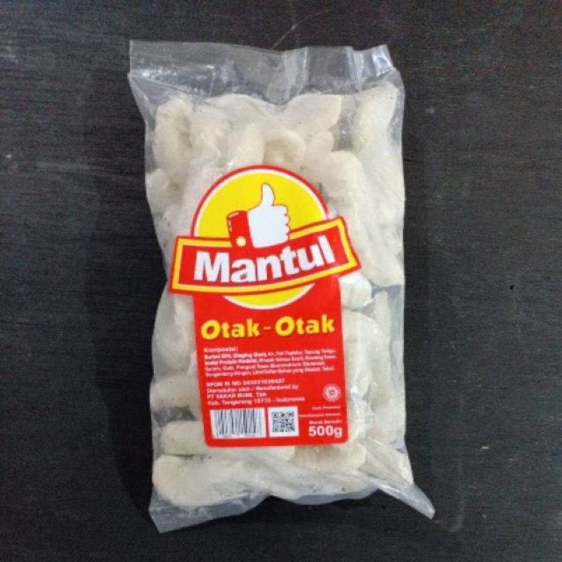 

MANTUL otak otak ikan 500gr