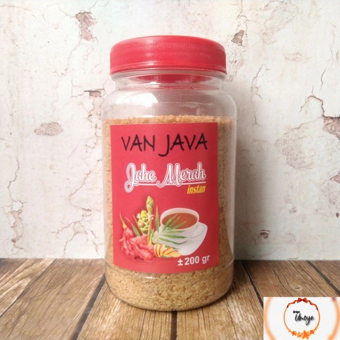

Jahe Merah Bubuk Instan VAN JAVA 200 Gram