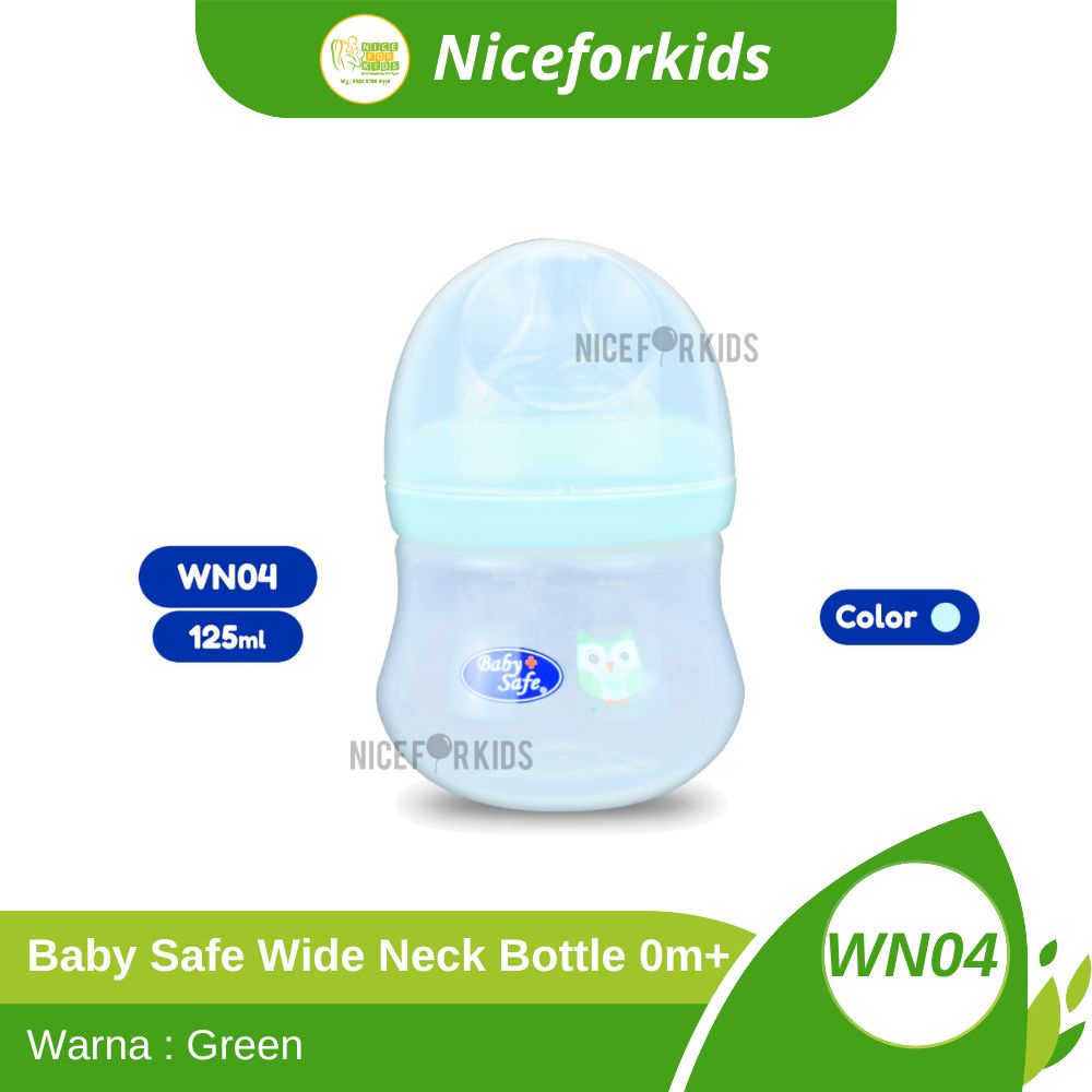 Baby Safe Bottle Wide Neck Motif 125 (WN04) /Wide Neck 250ml (WN05) / Botol Susu Anak