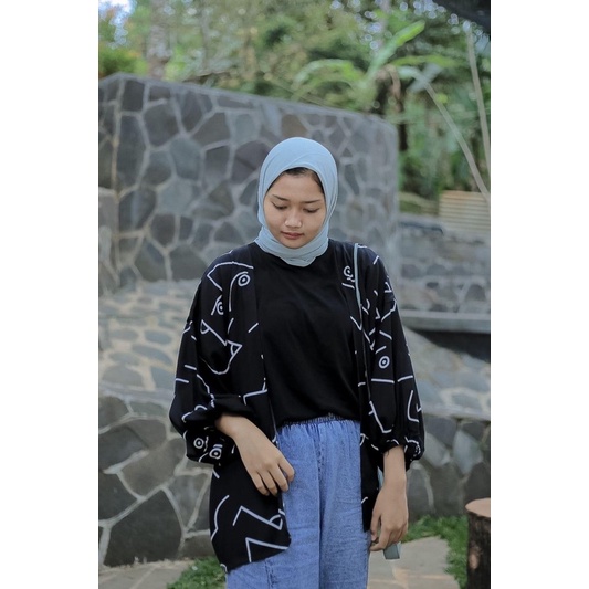 OUTER KIYOWO RAYON PREMIUM MOTIF VIRAL || OUTER MOTIF