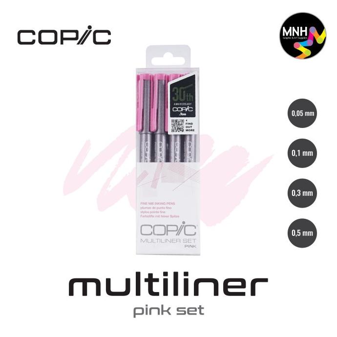 

TERLARIS COPIC MULTILINER PINK SET LIMITED EDITION