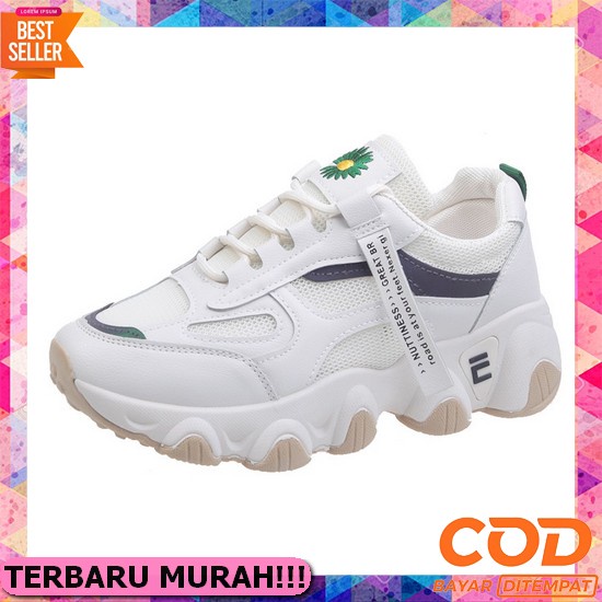 [Ready Stock] Korean Style Sneakers / Sepatu Sneakers Wanita Syra.Footwear Sepatu Sneakers Import Wa