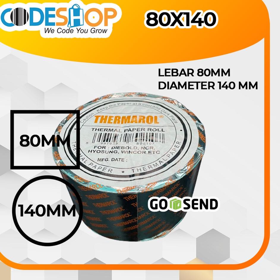 

Update경 Kertas Thermal ATM THERMAROL 80 X 140 80mm X 140mm