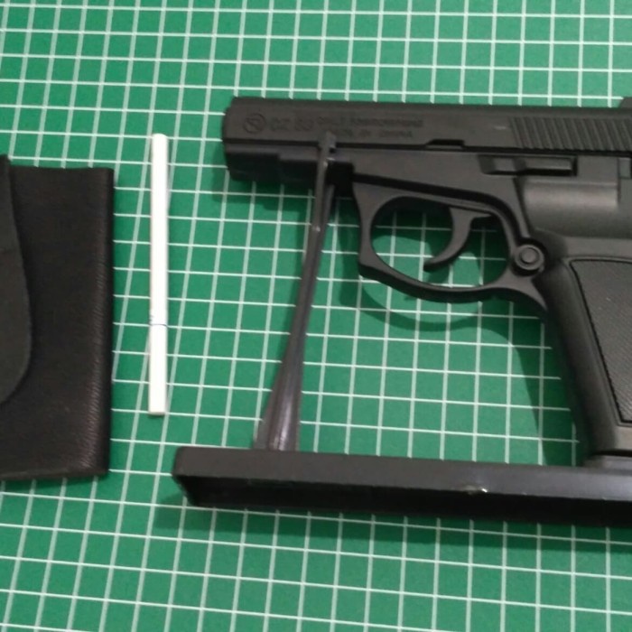 KOREK API MODEL PISTOL BARETTA ASLI - PENCETAN EMPUK - BAGUS - MURAH