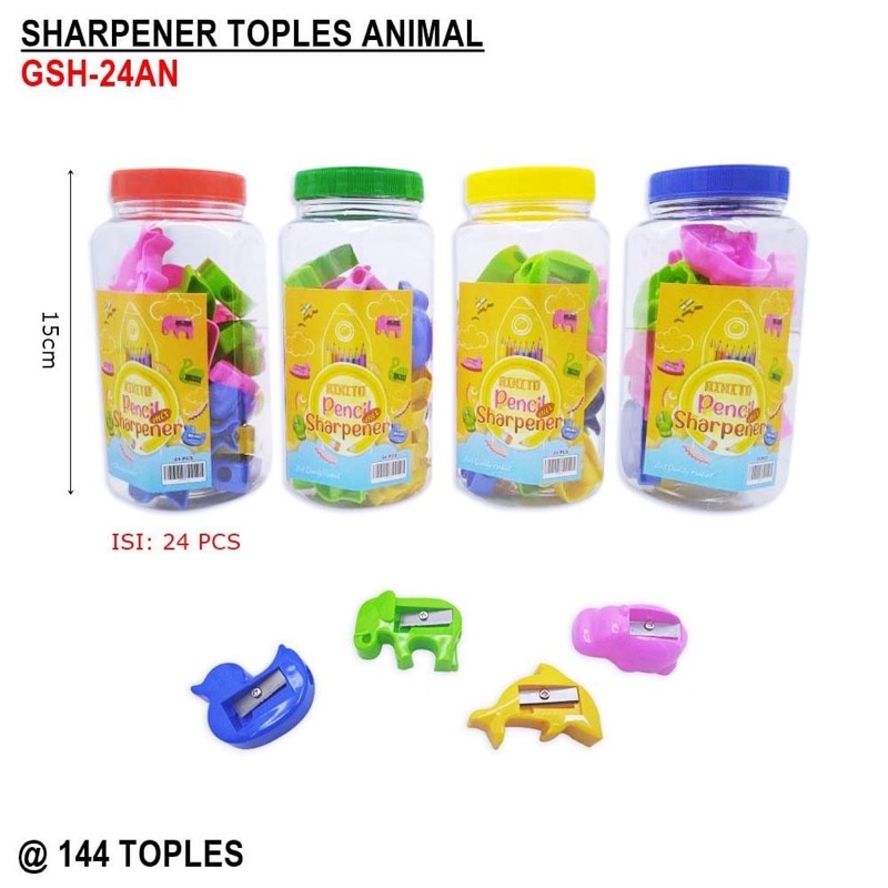 

Rautan Pensil Toples Motif Lucu Isi 24 pcs Toples Lucu Jumbo