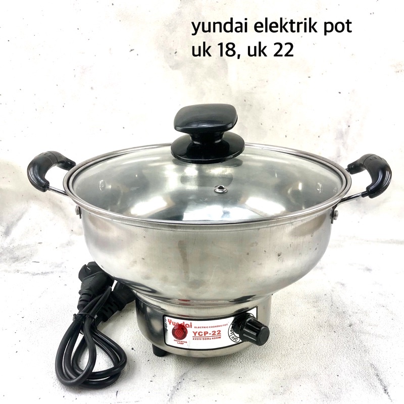 Electrik cooking pot listrik