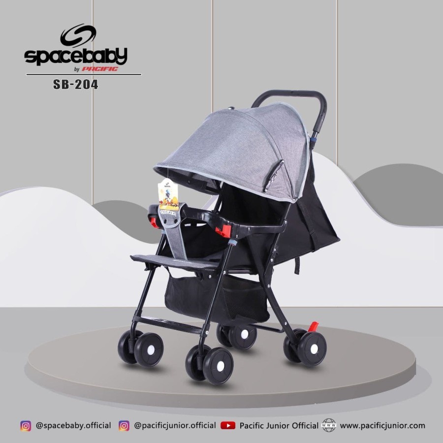 Spacebaby SB-204 Stroller - Kereta Dorong Anak