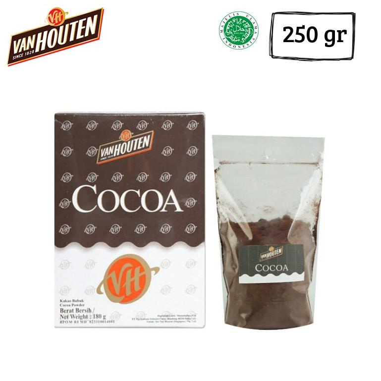 

Terlaris.. Van Houten bubuk cocoa 250gr HALAL 08D