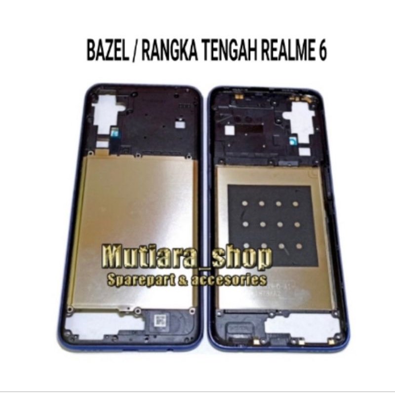 BAZEL / TULANG RANGKA / TUTUP MESIN REALME 6