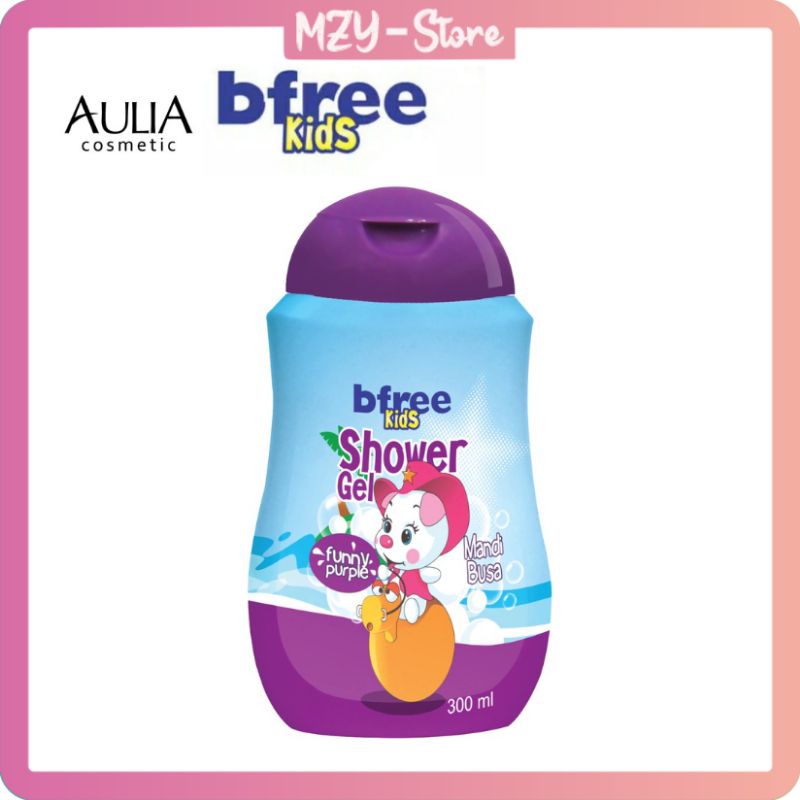 BFree Kids Shower Gel 300 mL Sabun Mandi Anak BFREE Kids Fresh Orange Bfree Kids Spicy Red Bfree Kids Cool Green Bfree Kids Funny Purple