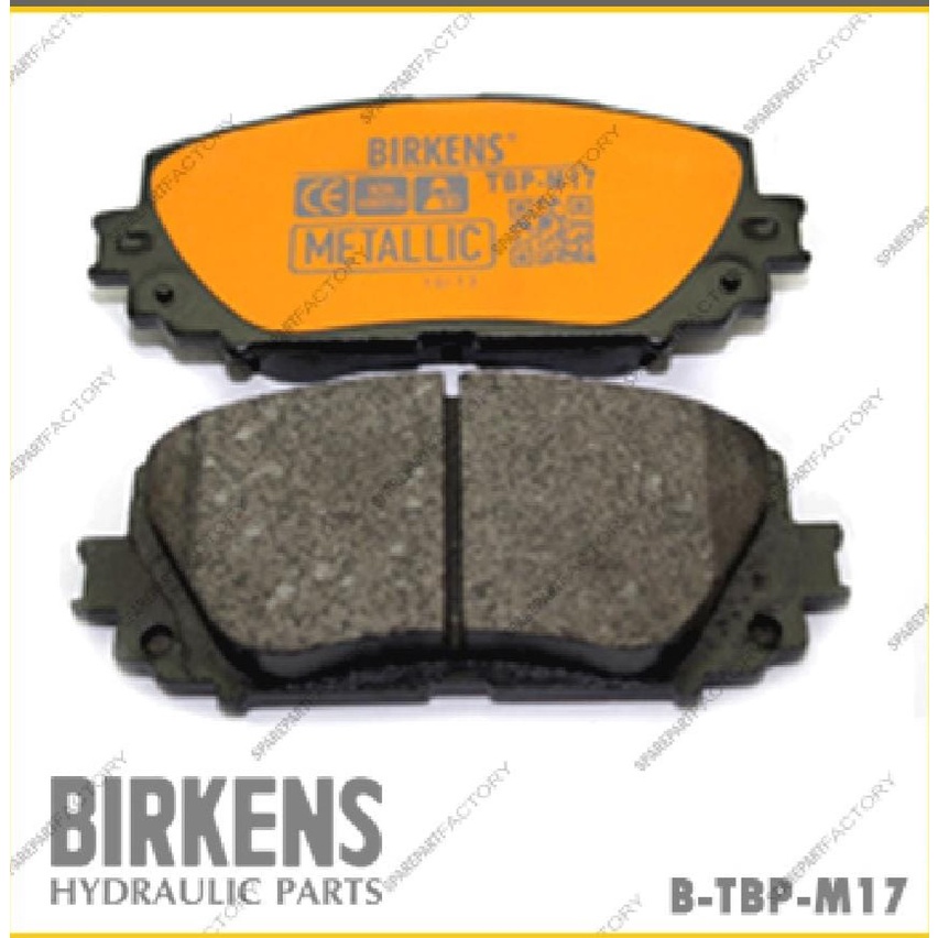 BRAKE PAD - KAMPAS REM DEPAN YARIS TIPE S / VIOS G (BIRKENS)