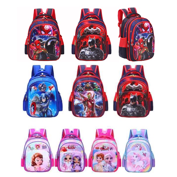 TAS RANSEL ANAK SEKOLAH LAKI LAKI TK / PAUD GAMBAR SUPER DAN KUDA AJAIB JAGOAN MOTIF EMBOS TIMBUL 3Resleting IMPORT ( HPP Happy 12inch 3- 4 Tahun )