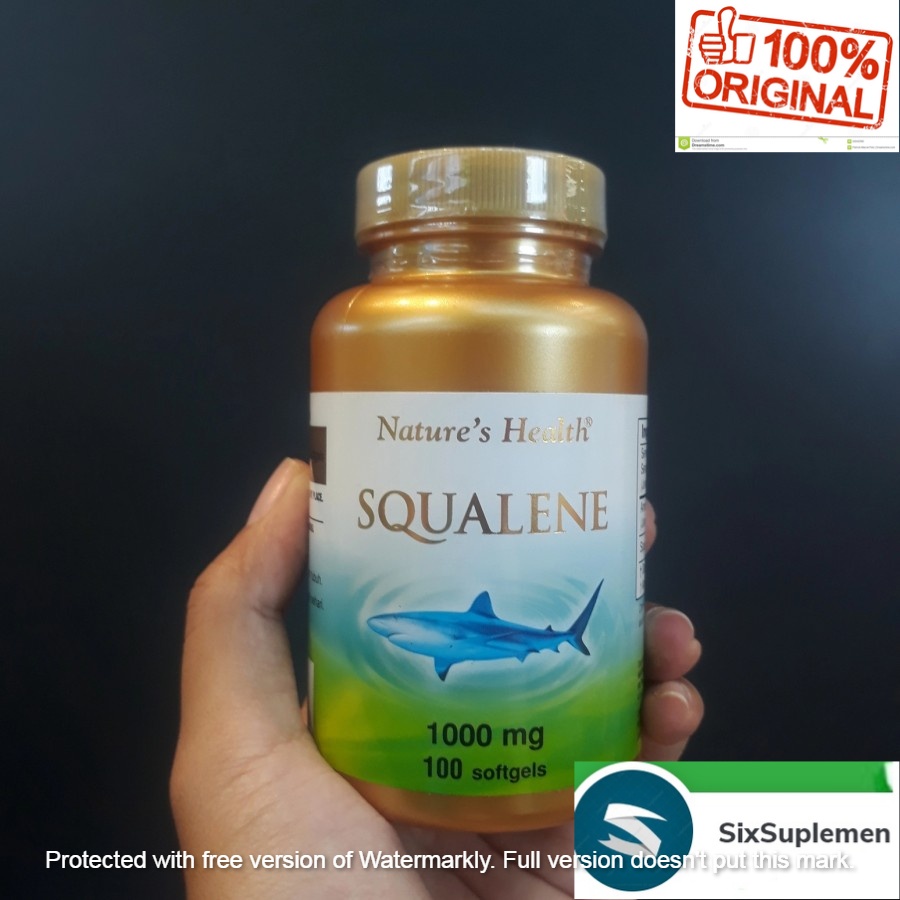 Natures Nature's Health Squalene 1000mg 100 Softgels