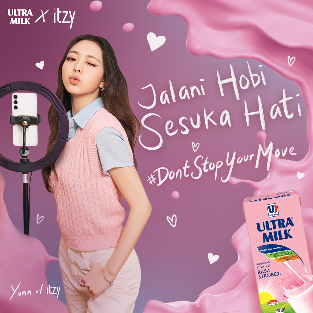 [STANDEE] Itzy ultra millk susu make your move