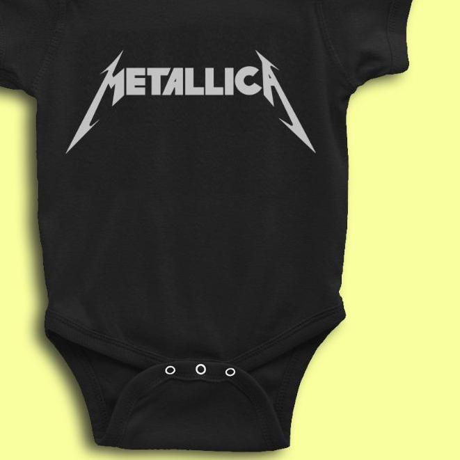 BABY JUMPER BAND METALLICA FONT | BABY JUMPER BAND PUNK BAND METAL | JUMPER BAYI JUMPER PENDEK