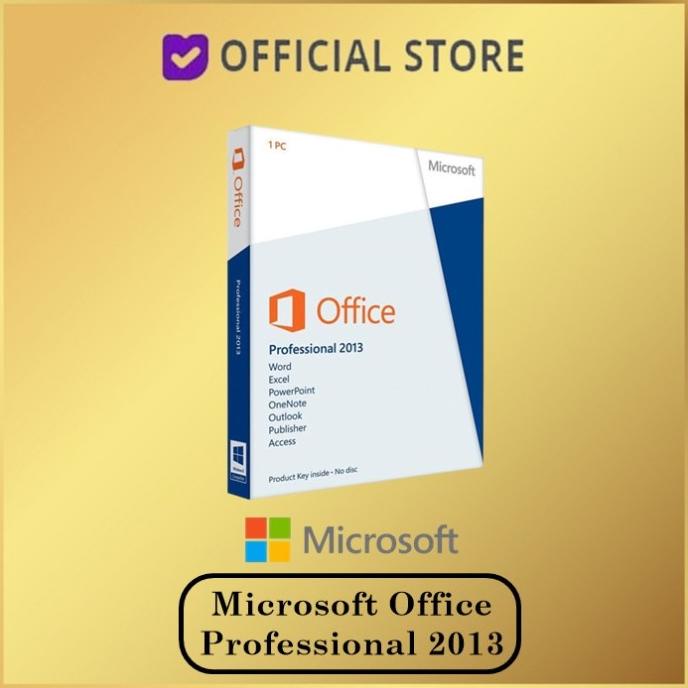 [Promo] Microsoft Office Professional 2013 Original 1 Pc Off-Pro-2013 Pro 2013