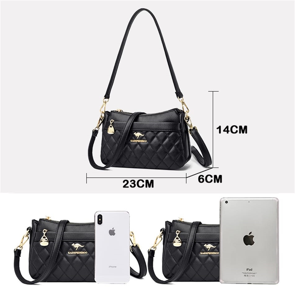 Tas Selempang Mini Wanita Tas Selempang Wanita Kekinian Tas Selempang Wanita Korean Style Tas Selempang Wanita Motif Jahit Tas Selempang Wanita Import Batam Tas Selempang Wanita Anaya Store