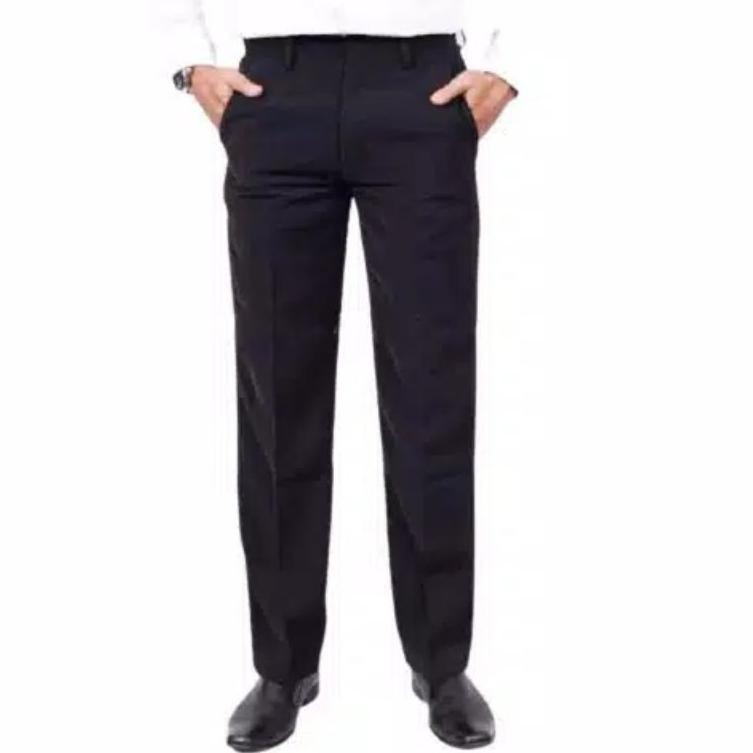 Best Seller Celana Formal Pria Kerja Standar Kantor Bahan Kain Teflon Size 27-40 Murah Cadinal