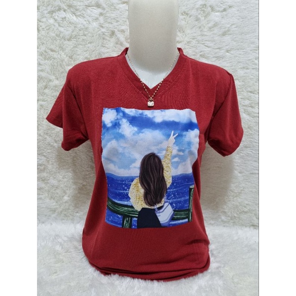 MG kaos wanita premium / Babyterry import / baju atasan wanita /DTF