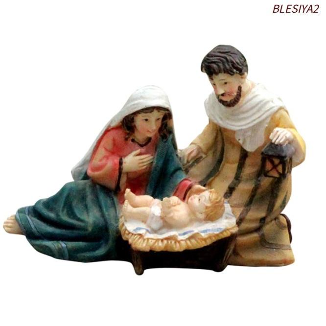 Patung Bayi Yesus Bahan Resin Untuk Dekorasi