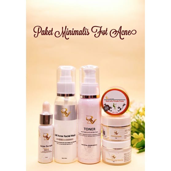 Paket BASIC Acne Whitening Glowing REVIALES RV Skincare