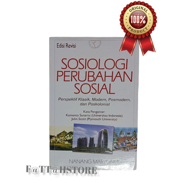 Buku SOSIOLOGI PERUBAHAN SOSIAL Bacaan Sosiologi Perubahan Sosial by Nanang Martono edisi revisi