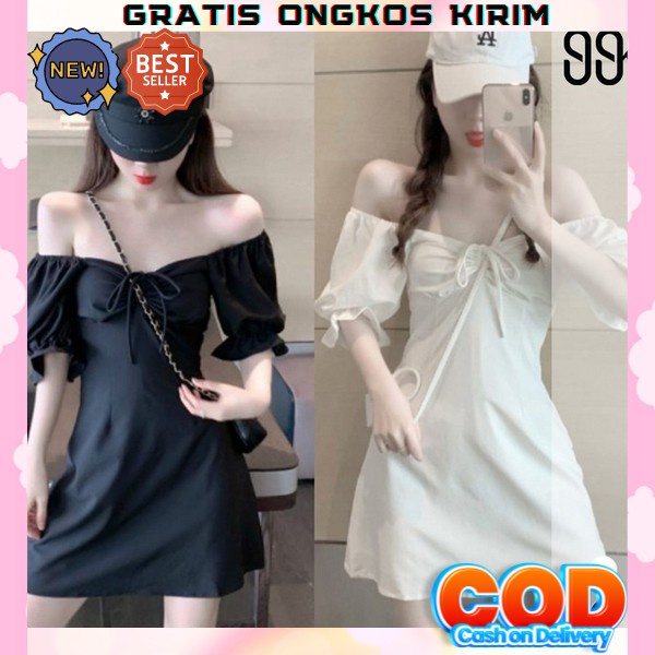 Dress Wanita Korean Style Dress Cewek Terlaris Dress Wanita Terbaru 2023 Import Kekinian Dres Cewek 