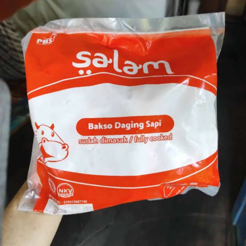 

Salam bakso daging sapi