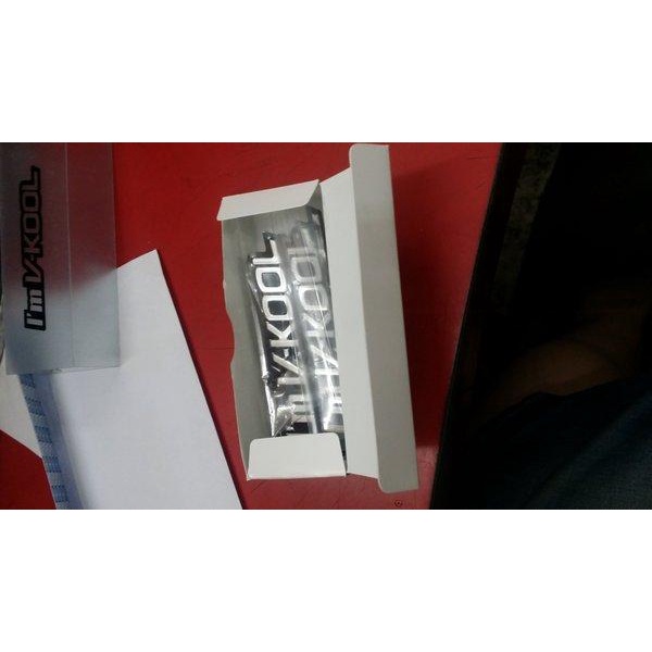 Stiker Vkool Original ( I'M V-Kool ) Krom